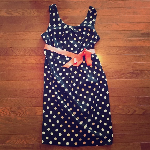 Motherhood Maternity Dresses & Skirts - Motherhood Maternity Polka Dot Dress SizeM
